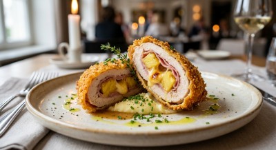 Schweins Cordon Bleu Hawaii